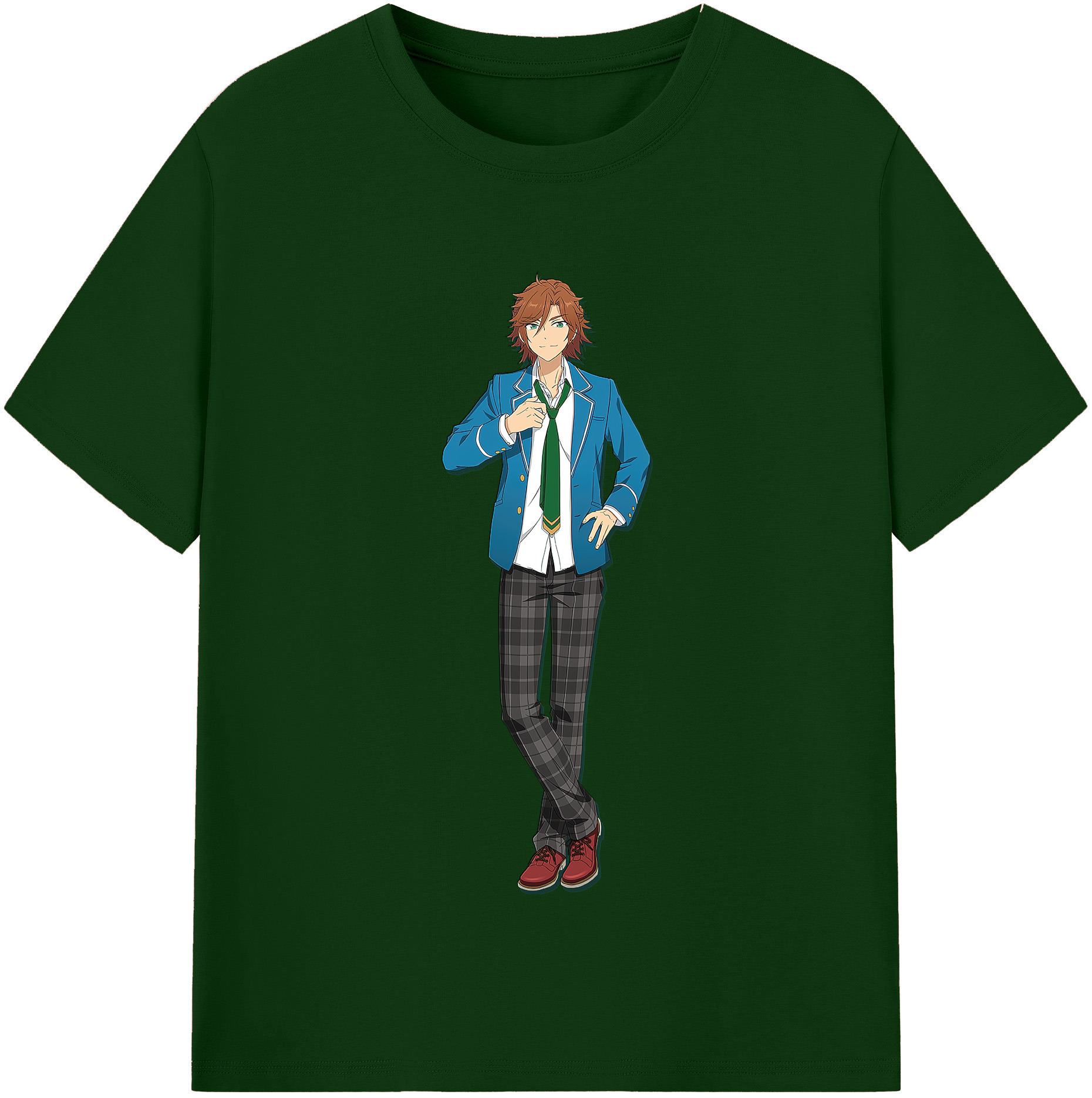 （画像用） あんさんぶるスターズ! Ensemble Stars 綿100％半袖Tシャツ（フロントプリント）